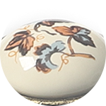 Cuero Crema (flor marron)